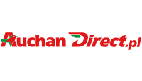 auchan direct logo kot rabatowy