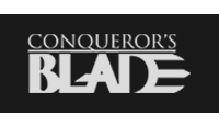 Conqueror's Blade logo kot rabatowy