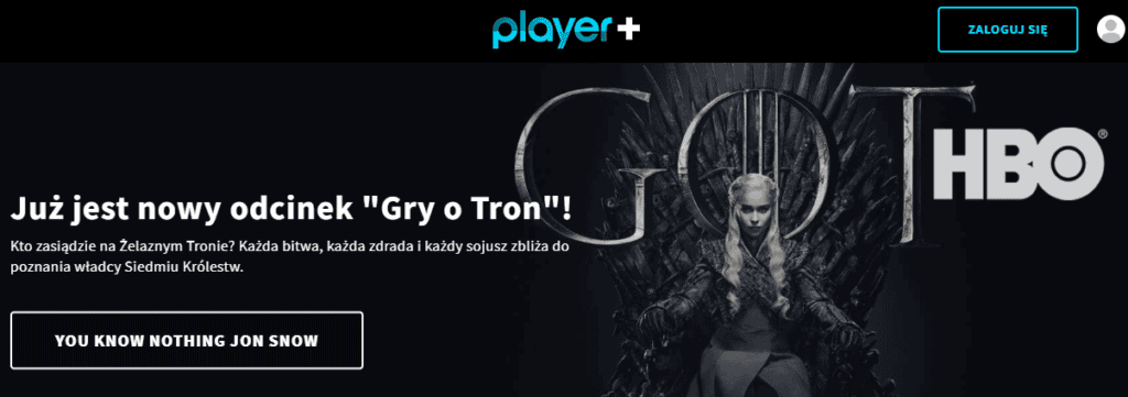 gra o tron hbo go