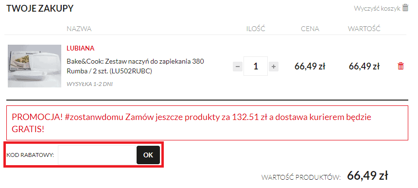 Helios Szkło kod rabatowy