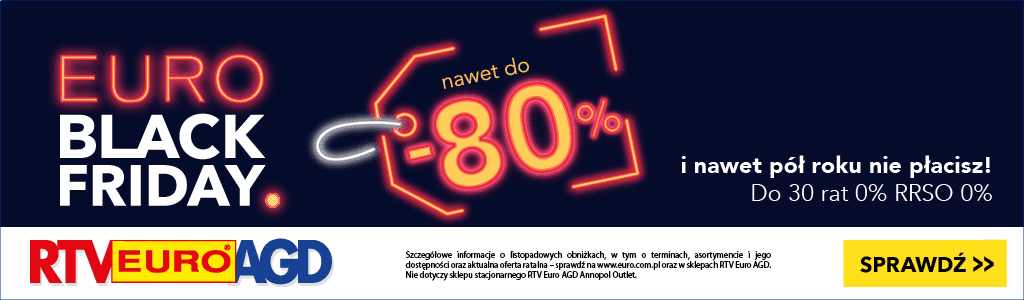 rtv euro agd black friday