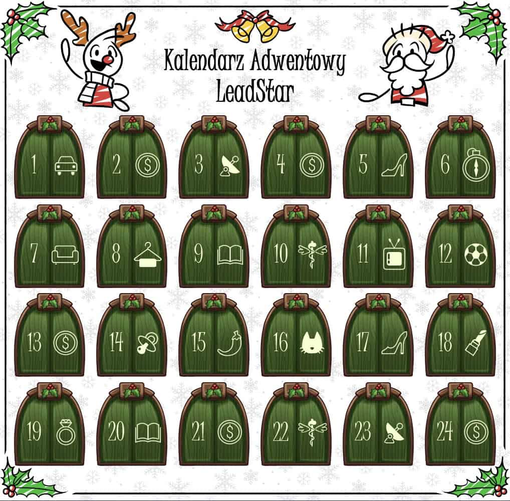 kalendarz adwentowy leadstar