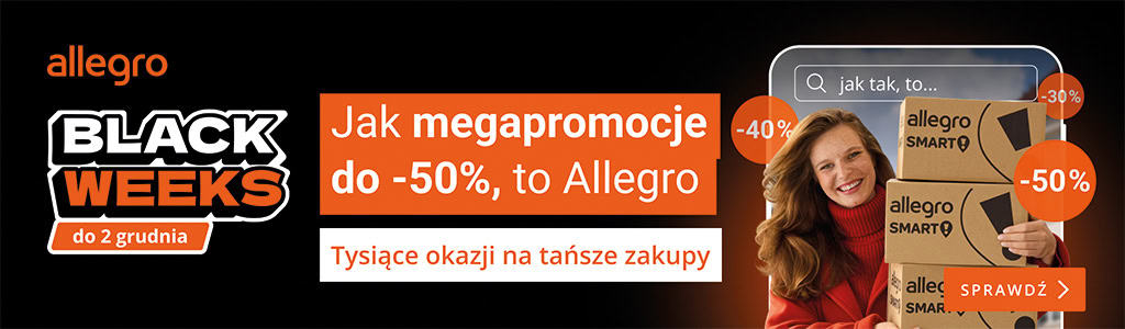 Allegro megapromocje Black Week