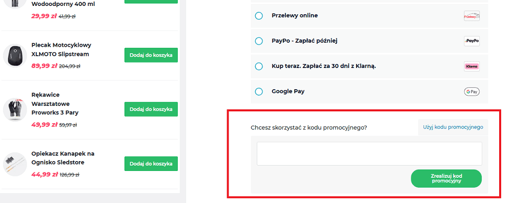XLMOTO kod promocyjny