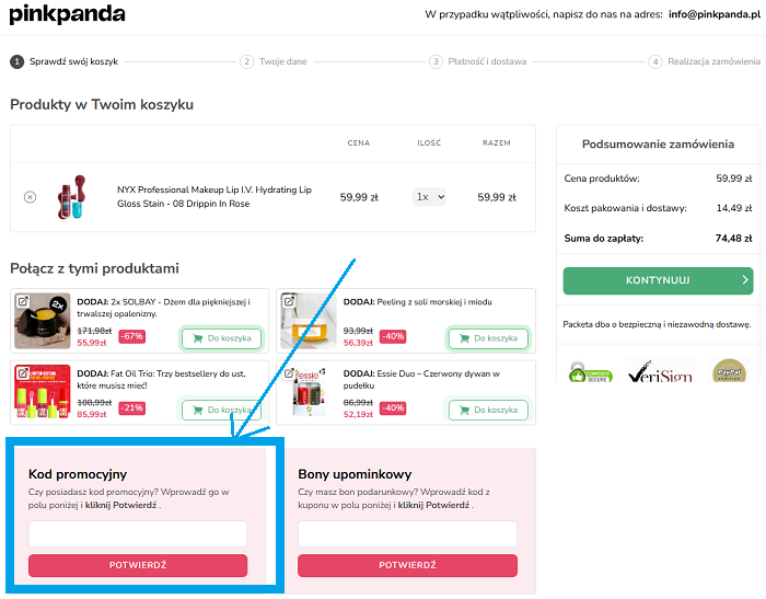 Pink Panda kod promocyjny