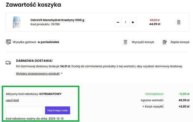 OstroVit kod rabatowy