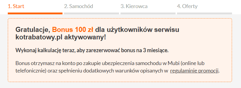 Bonus 100 zł w Mubi